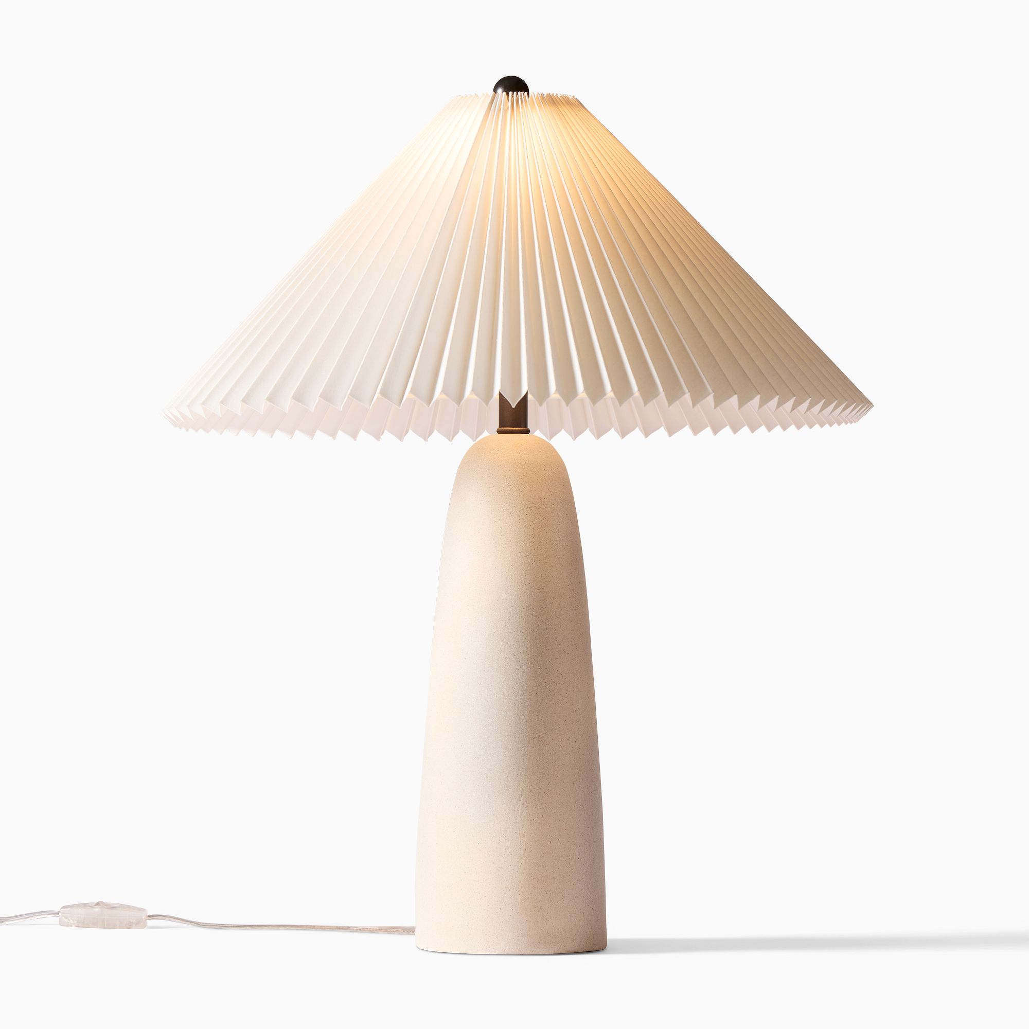 Louis Table Lamp (13"–23") | West Elm