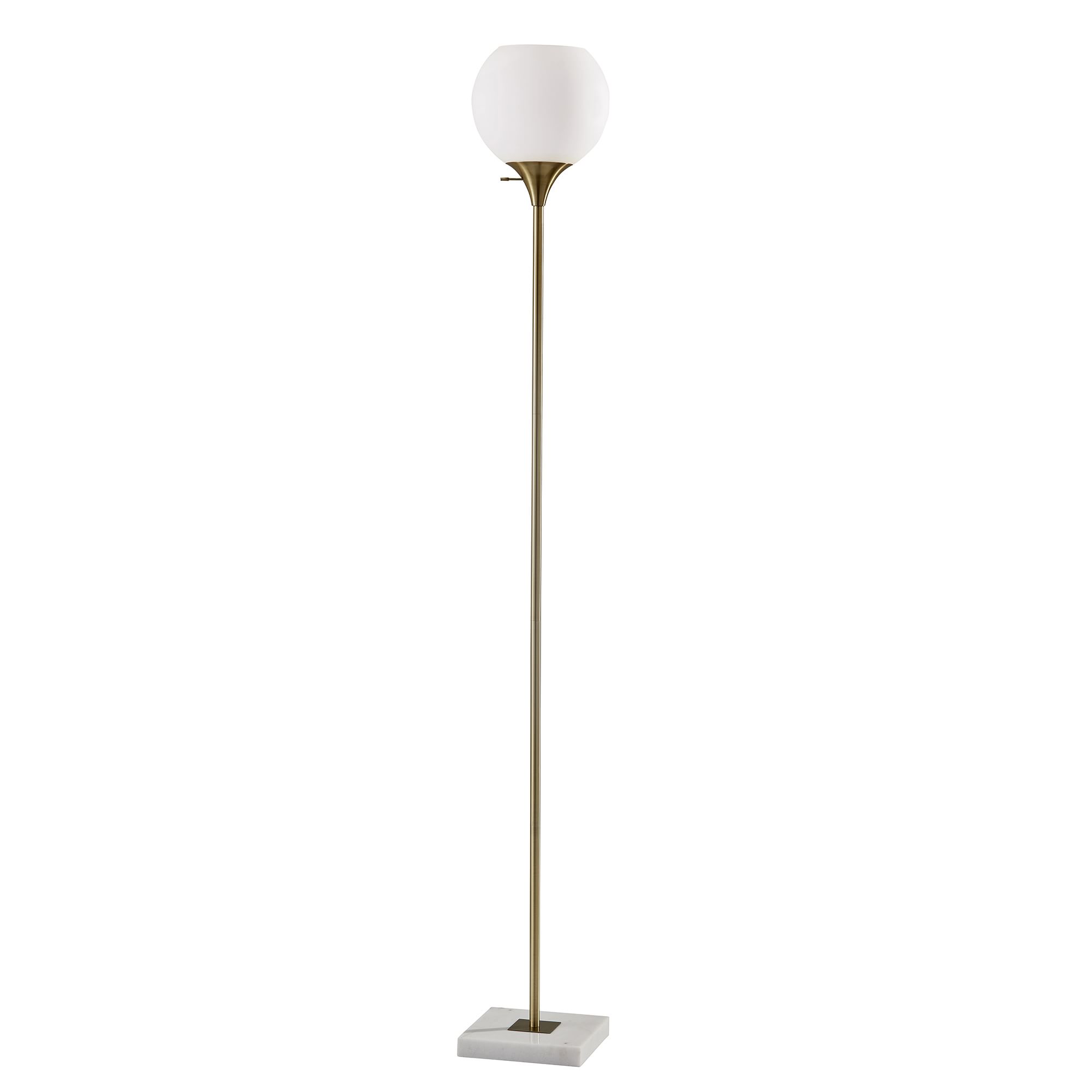 Slimline Torchiere Floor Lamp | West Elm