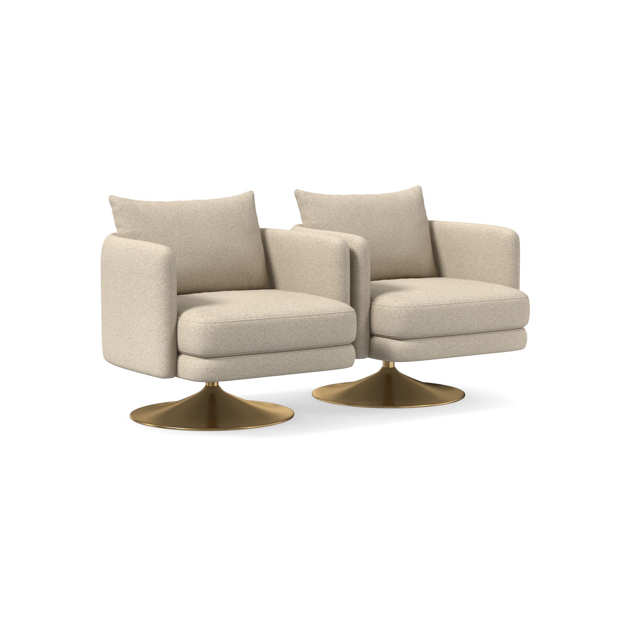 Auburn Swivel Chair | West Elm