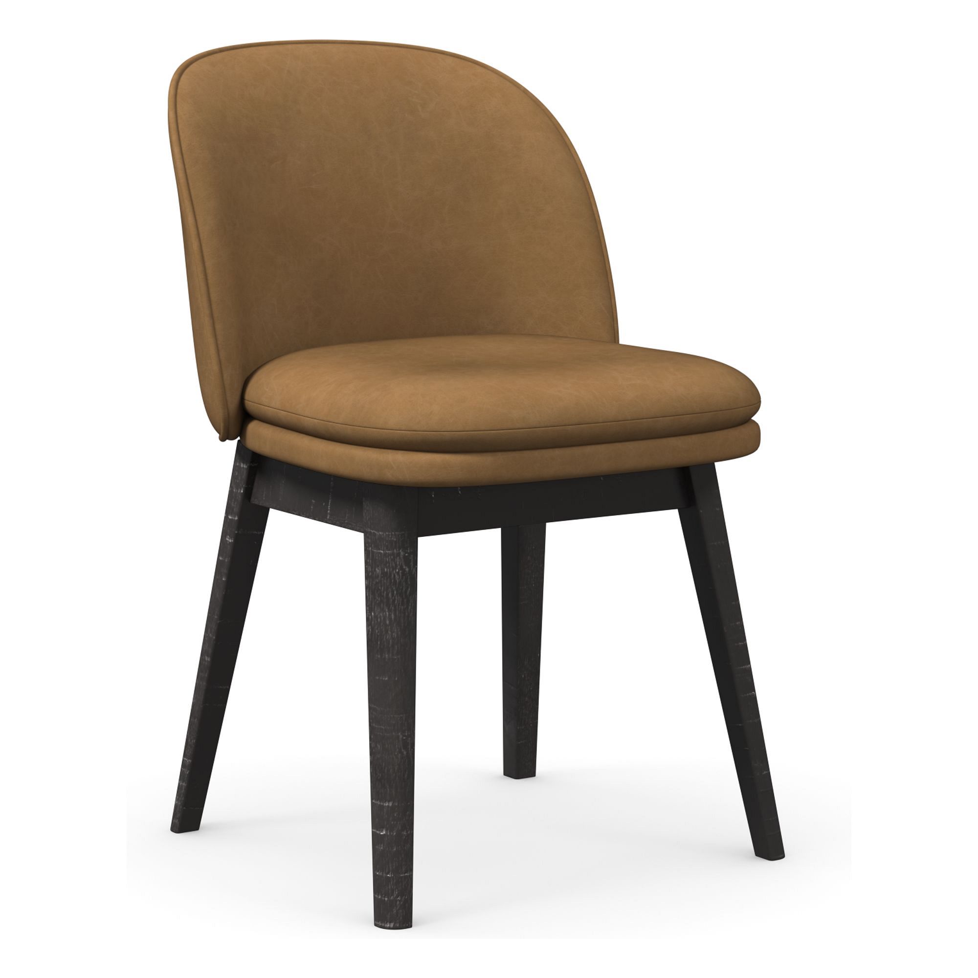 Wayne Leather Side Dining Chair | West Elm