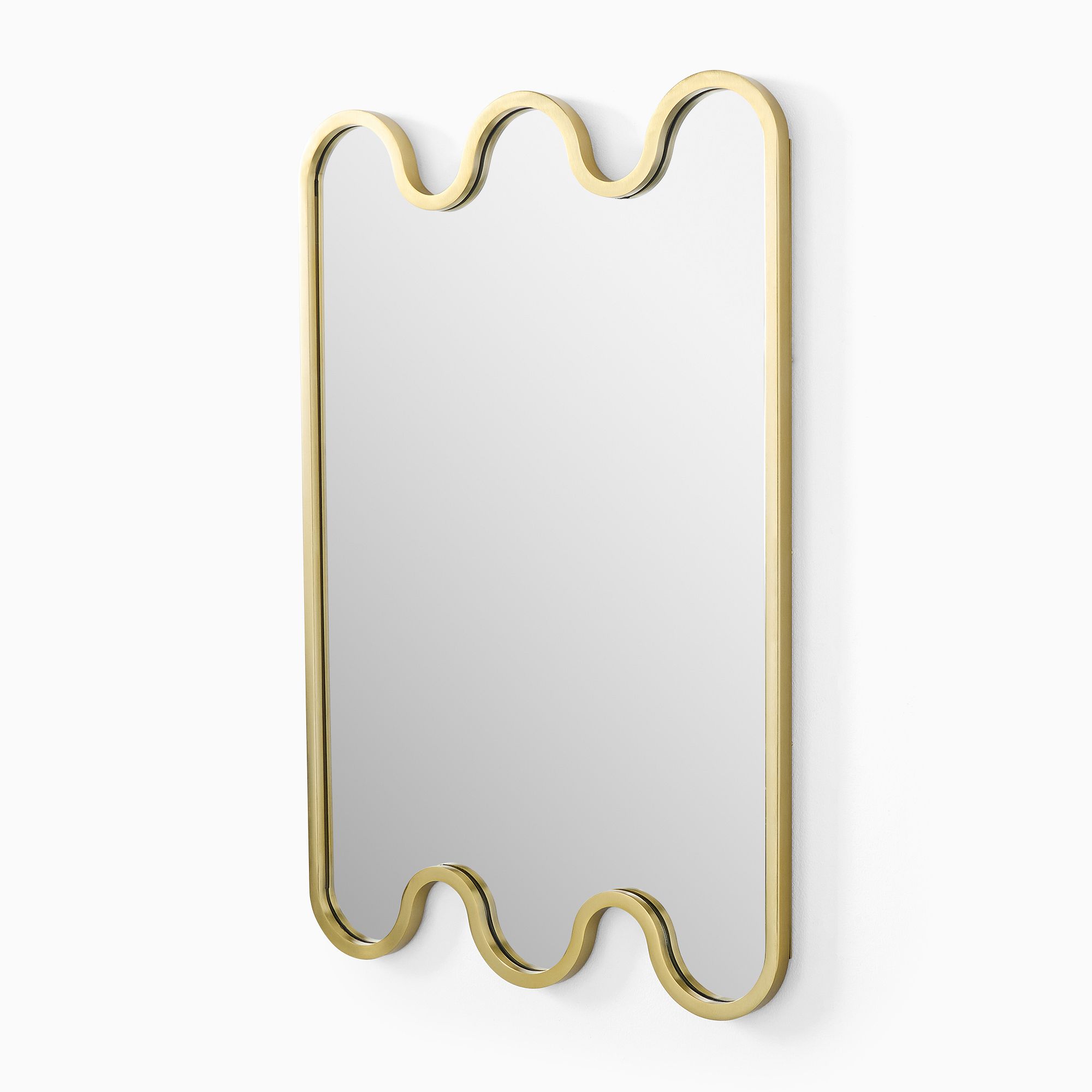 Squiggle Framed Wall Mirror (36") | West Elm