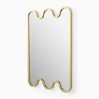 Squiggle Framed Wall Mirror (36&quot;)