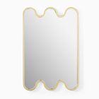 Squiggle Framed Wall Mirror (36&quot;)