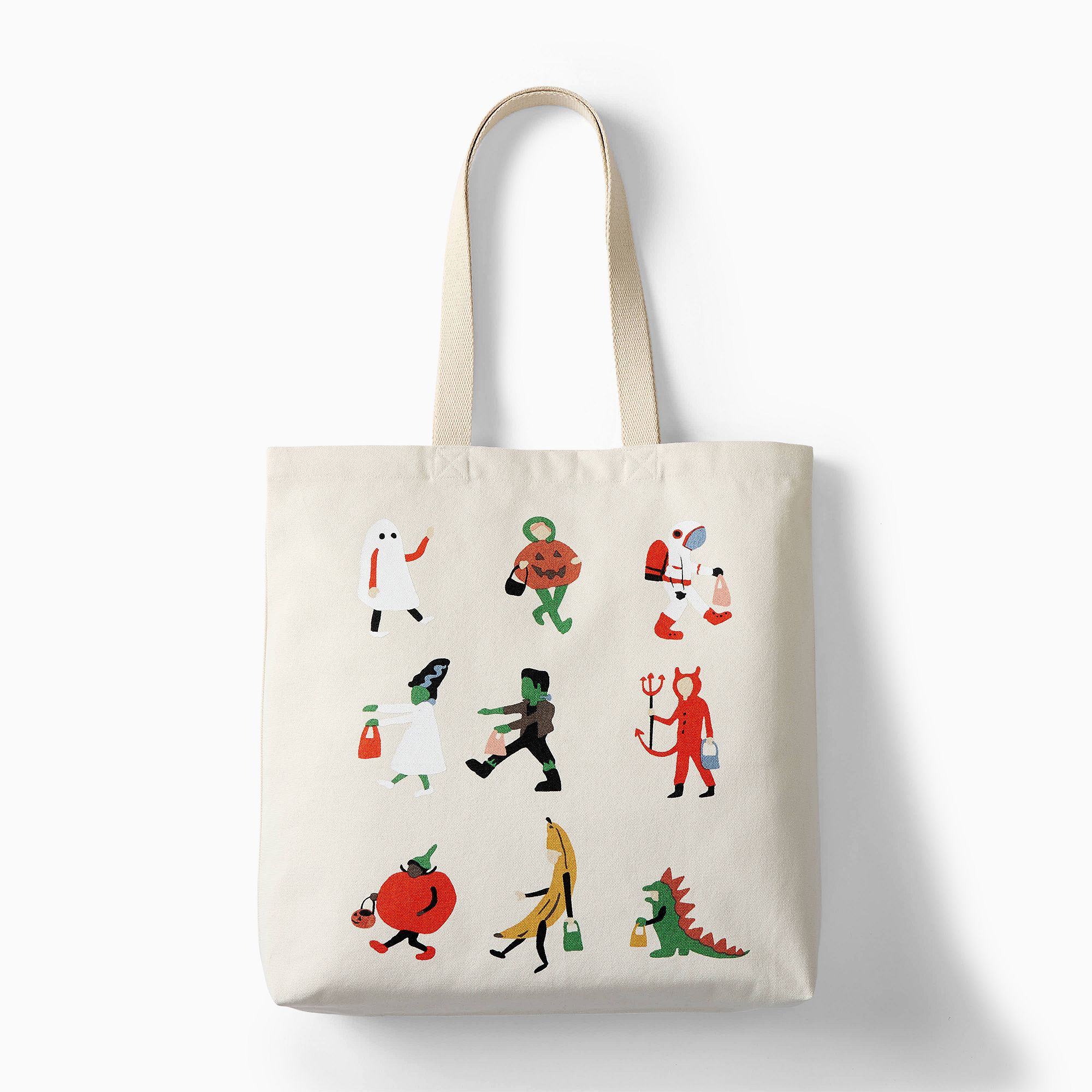 Trick-or-Treaters Canvas Tote | West Elm