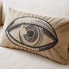 Embroidered Eye Pillow Cover