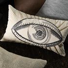 Embroidered Eye Pillow Cover