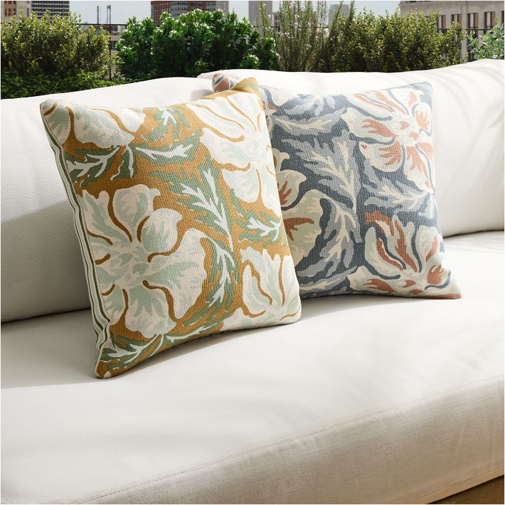 Outdoor Jamie Floral Pillow