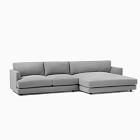 Haven 2-Piece Double Wide Chaise Sectional (127&quot;&ndash;151&quot;)