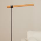 Linear Wood LED Floor Lamp (52&quot;)