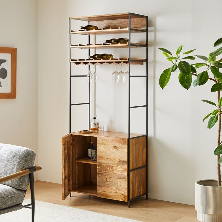 West elm wine cabinet sale