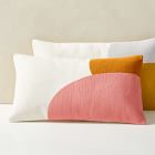 Corded Color Shapes Pillow Cover