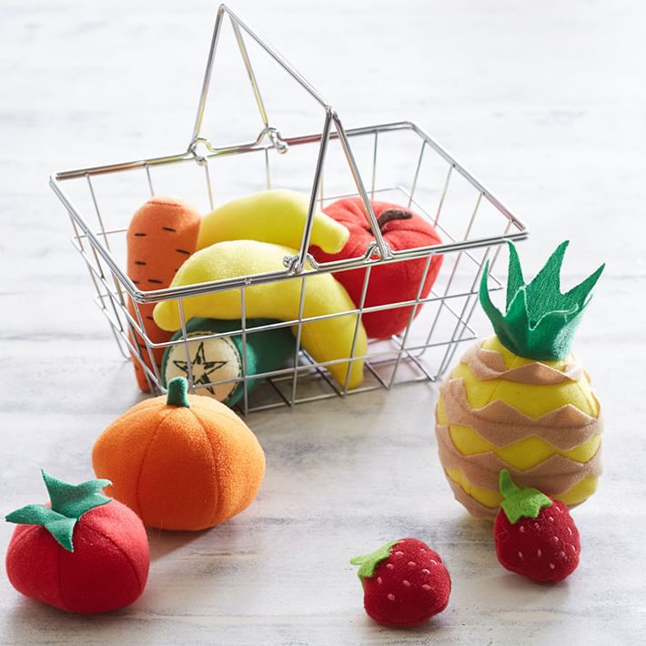 Mini Grocery Basket Set - Fruit
