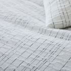 Space-Dyed Clipped Gauze Duvet Cover &amp; Shams