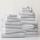 Organic Heathered Ultimate Bath Towel Set (Set of 18)