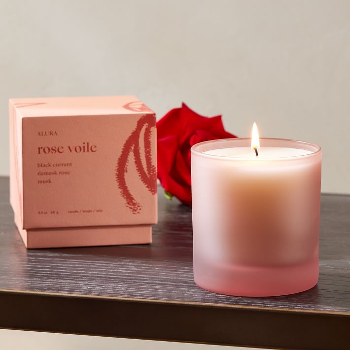 Alura Boxed Candle - Rose Voile