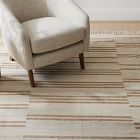 Wool &amp; Jute Splice Stripe Rug