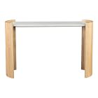 Curved Wood Legs Console Table (50&quot;)