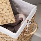 Rounded Weave Rattan Hampers