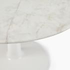 Liv Round Marble Dining Table (44&quot;, 60&quot;)