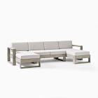 Portside Outdoor 3-Piece U-Shaped Sectional (120&quot;)