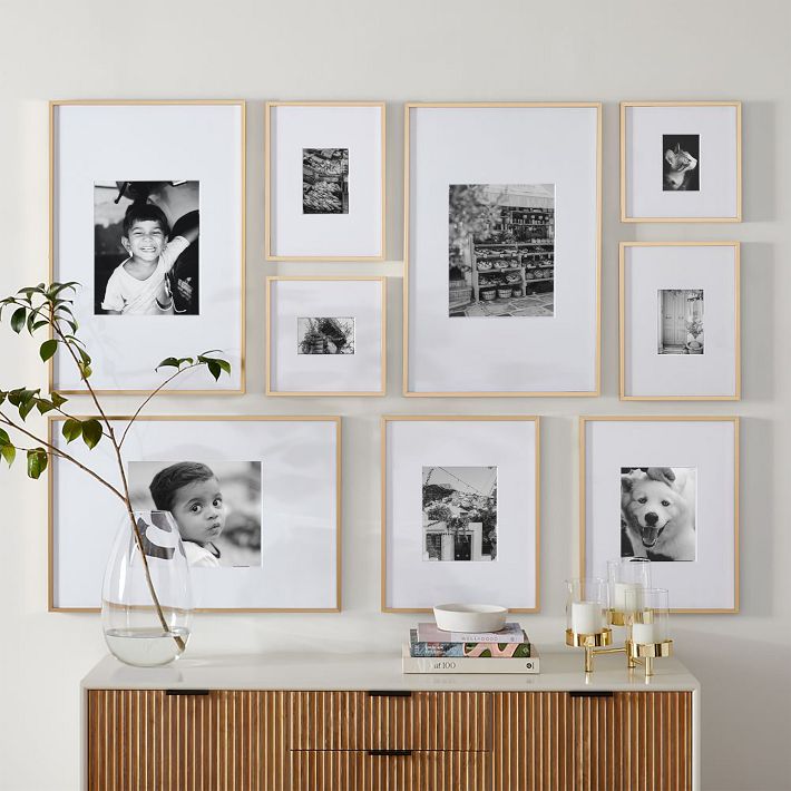 The Traditional Gallery Frames Set (Set of 9) | West Elm