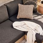 Woven Two-Tone Indoor/Outdoor Pillow