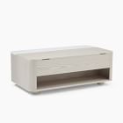 Panorama Pop-Up Storage Coffee Table - Feather Gray