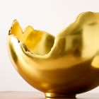 Burled Gold Leaf Bowl