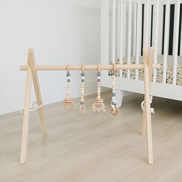 Poppyseed Play Wood Baby Gym | West Elm