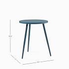 Mitzi Side Table - Petrol Blue