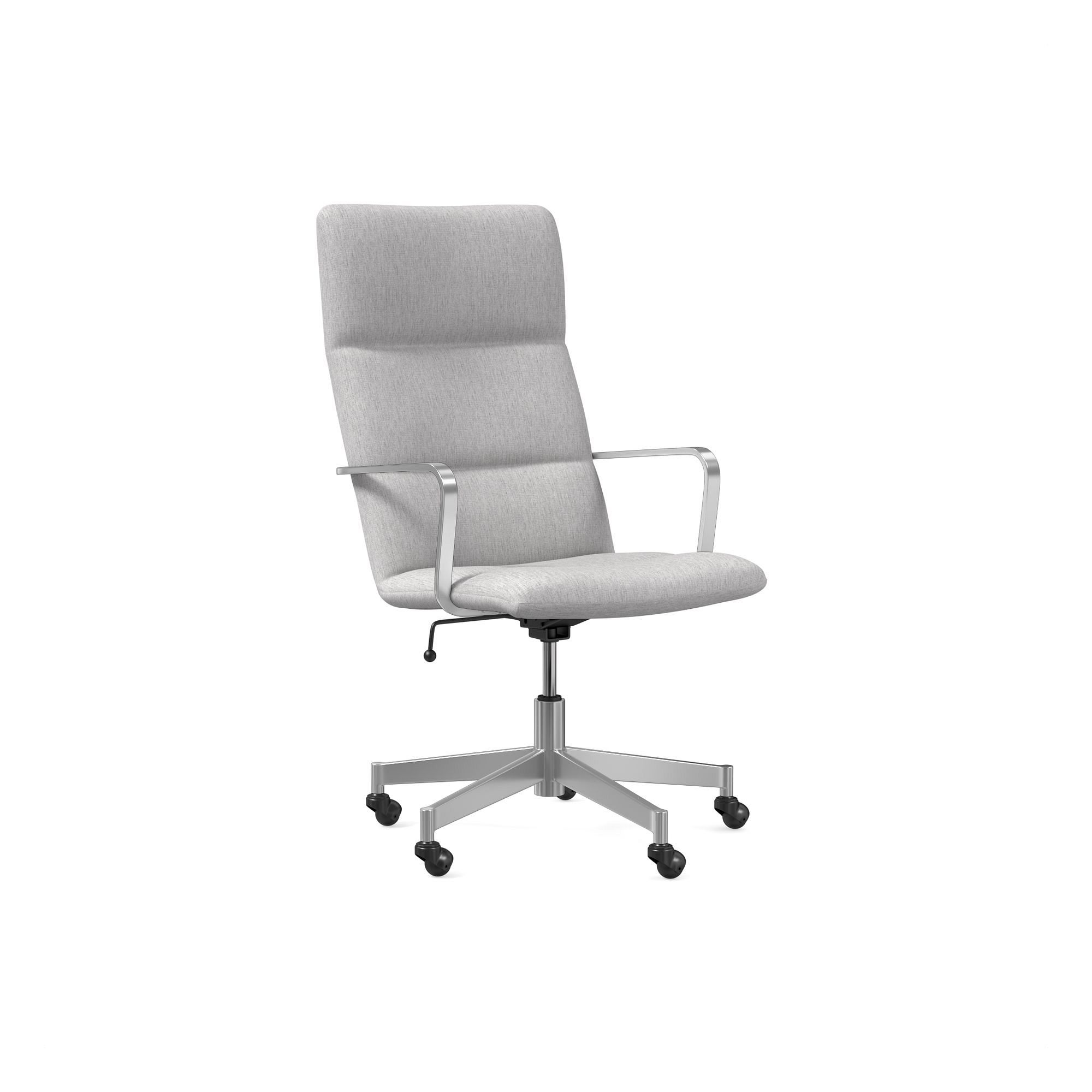 Cooper Mid-Century High-Back Swivel Office Chair | West Elm