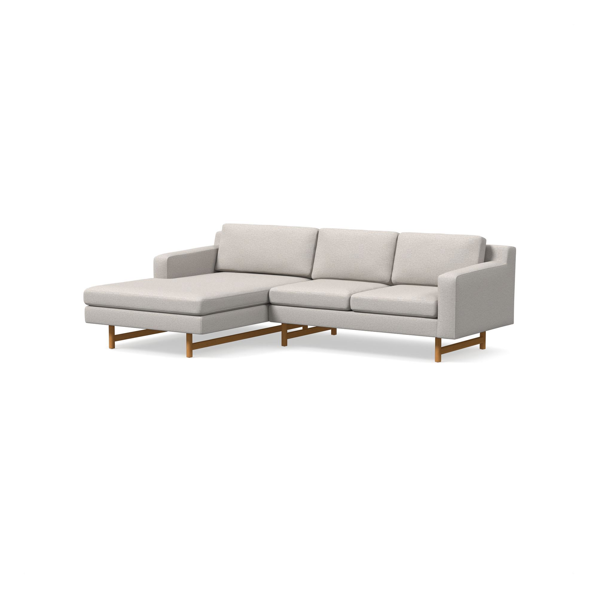 Eddy 2-Piece Chaise Sectional (92") | West Elm