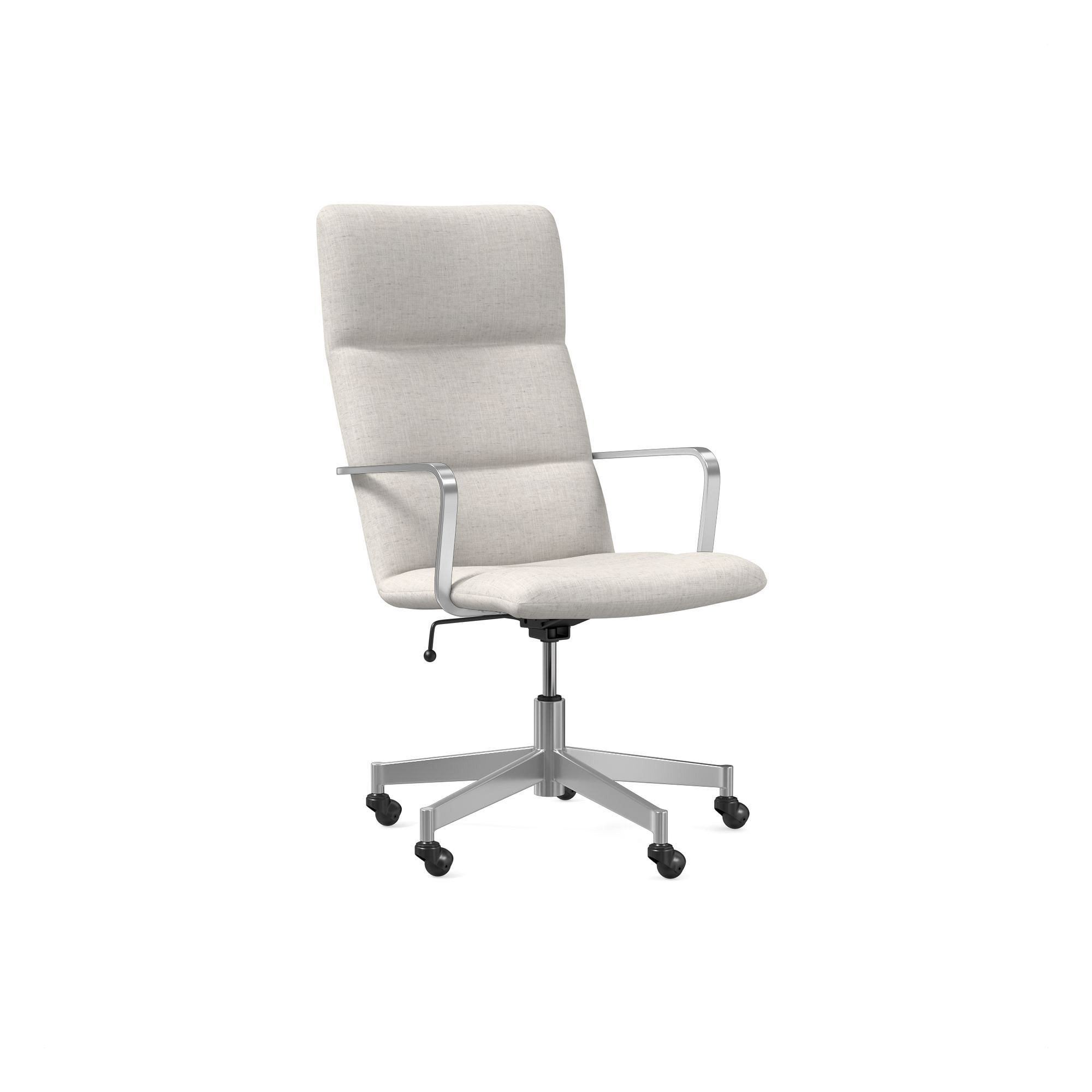 Cooper Mid-Century High-Back Swivel Office Chair | West Elm