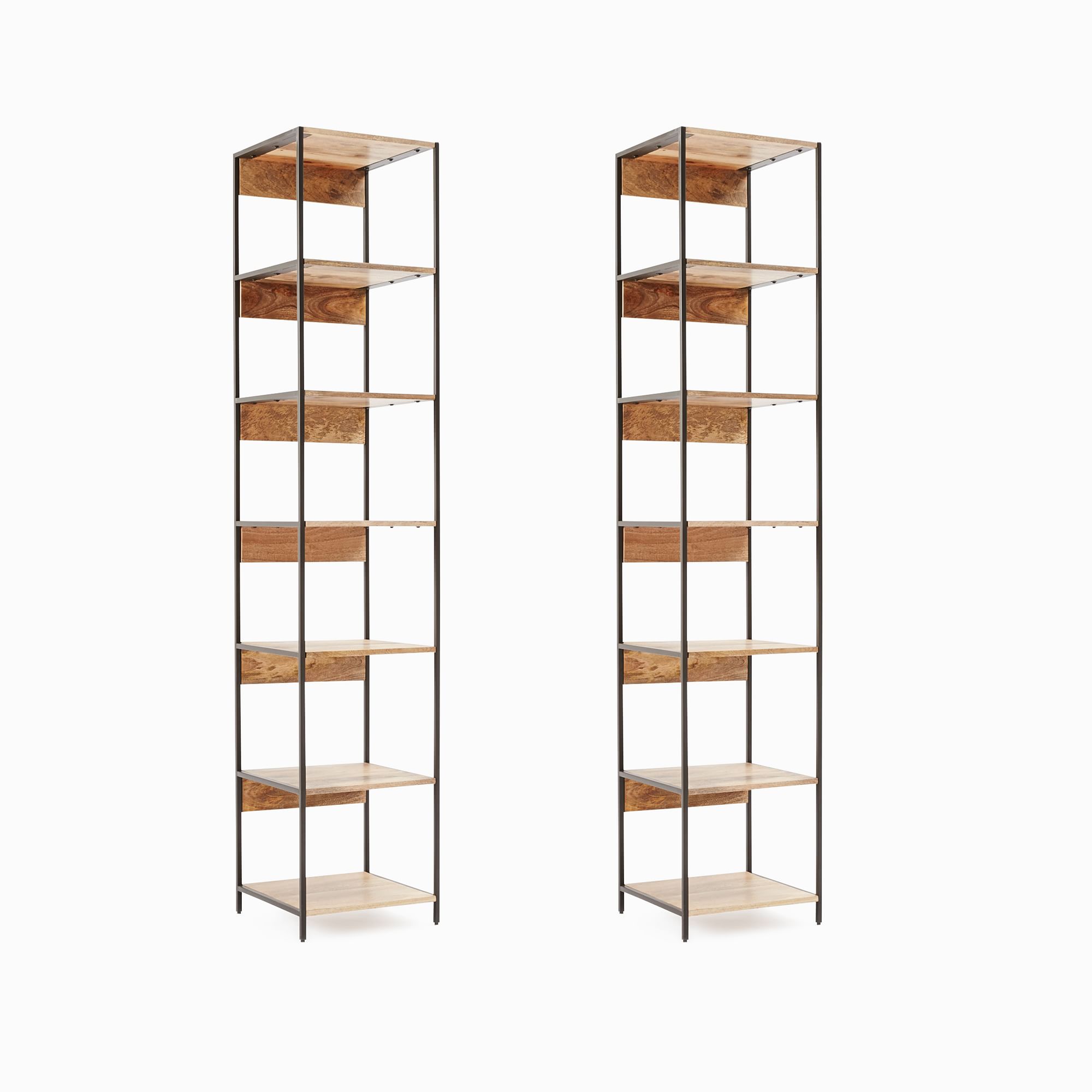 Industrial Modular Bookshelf (17") | West Elm