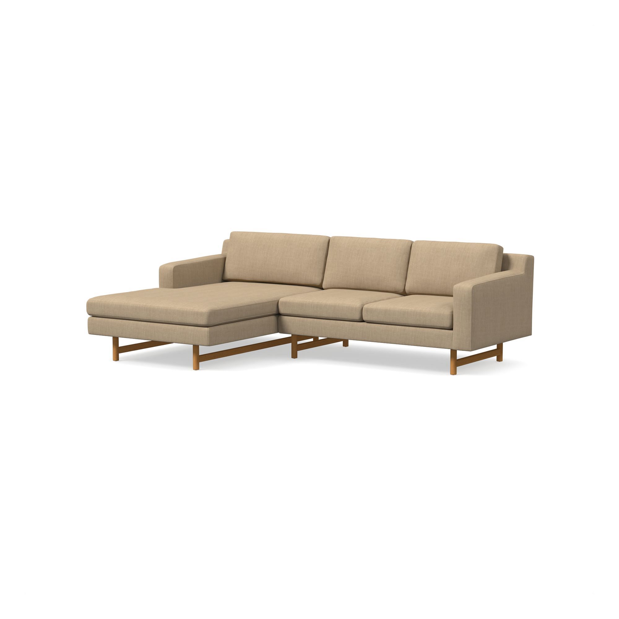 Eddy 2-Piece Chaise Sectional (92") | West Elm