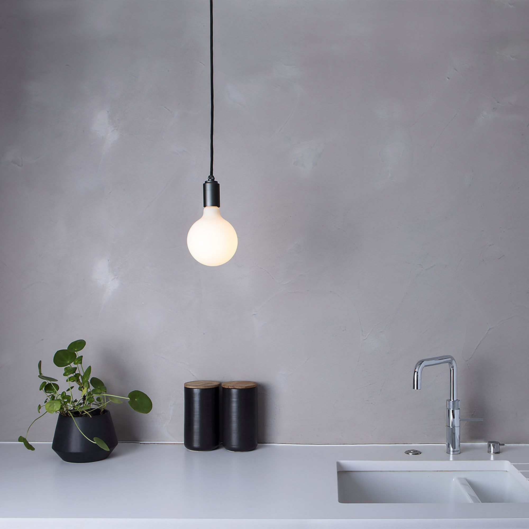 Tala Pendant w/Porc III Bulb | West Elm