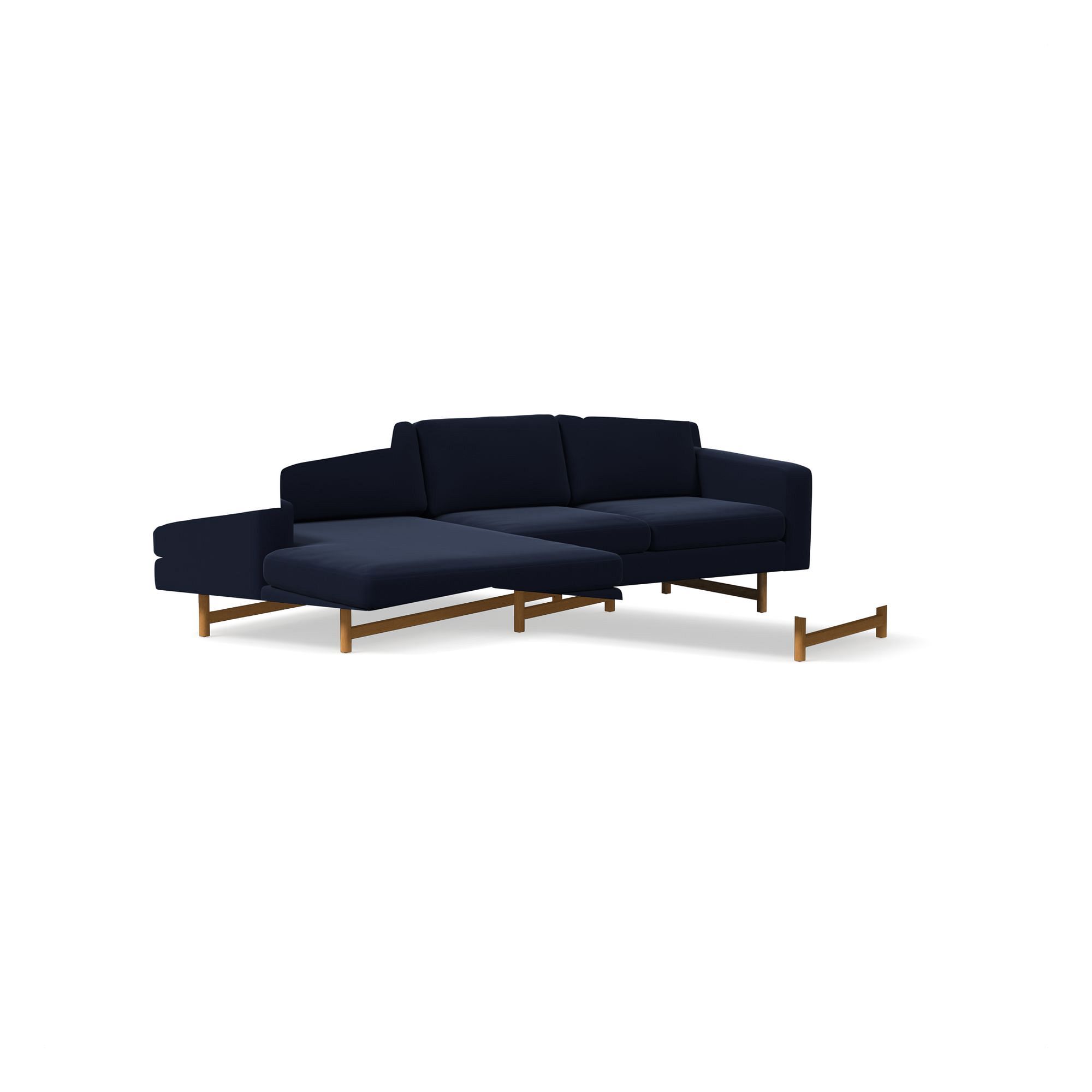 Eddy 2-Piece Chaise Sectional (92") | West Elm