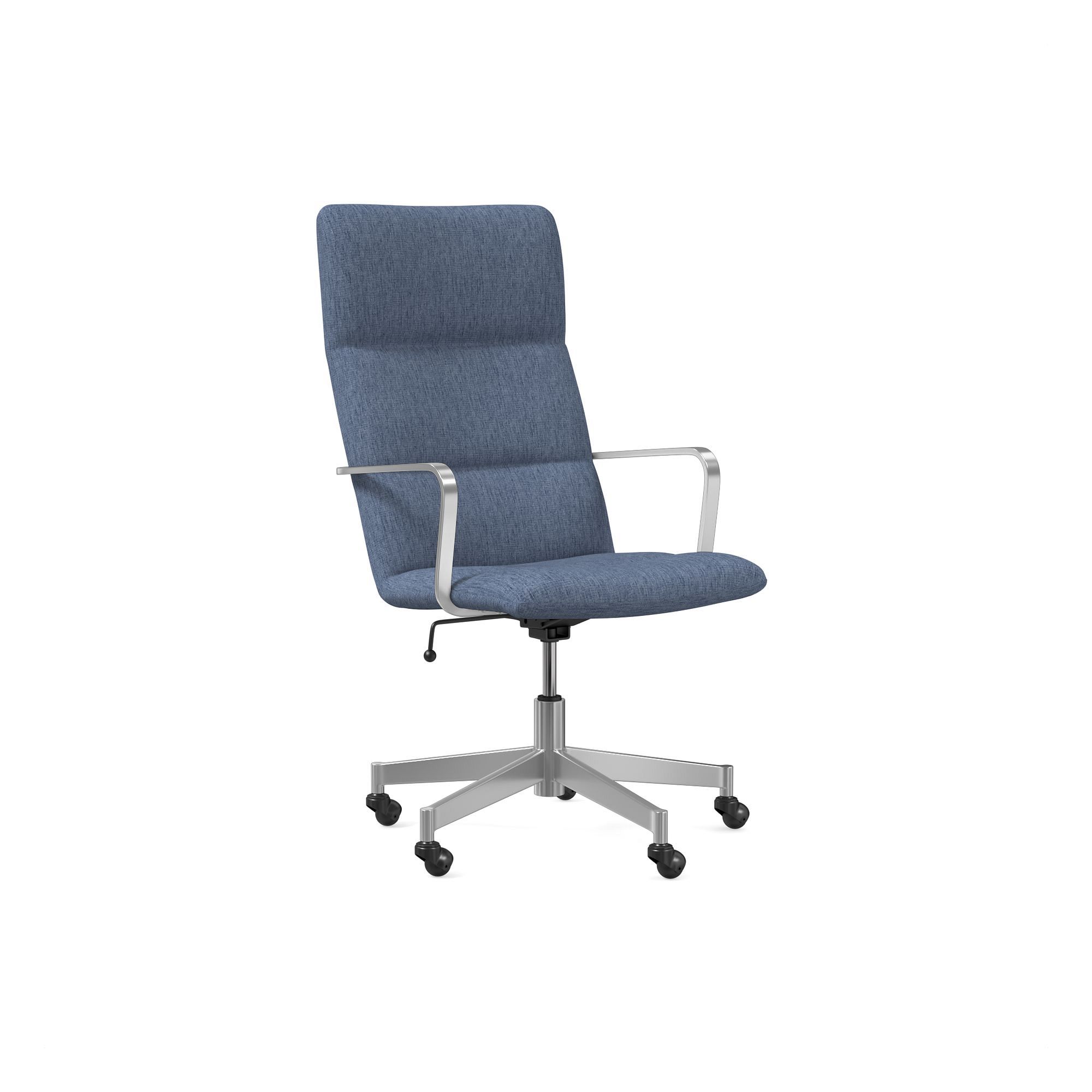 Cooper Mid-Century High-Back Swivel Office Chair | West Elm