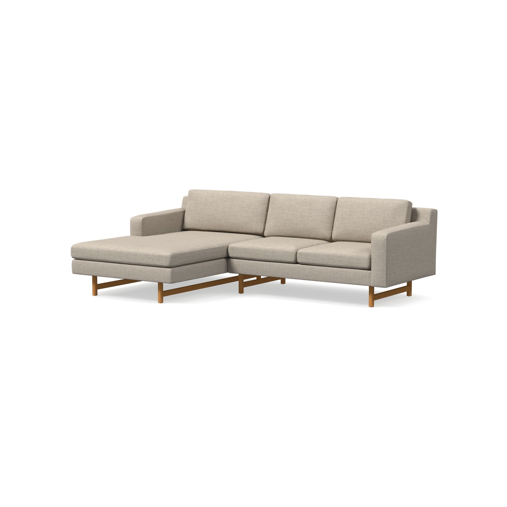 Eddy 2-Piece Chaise Sectional (92") | West Elm