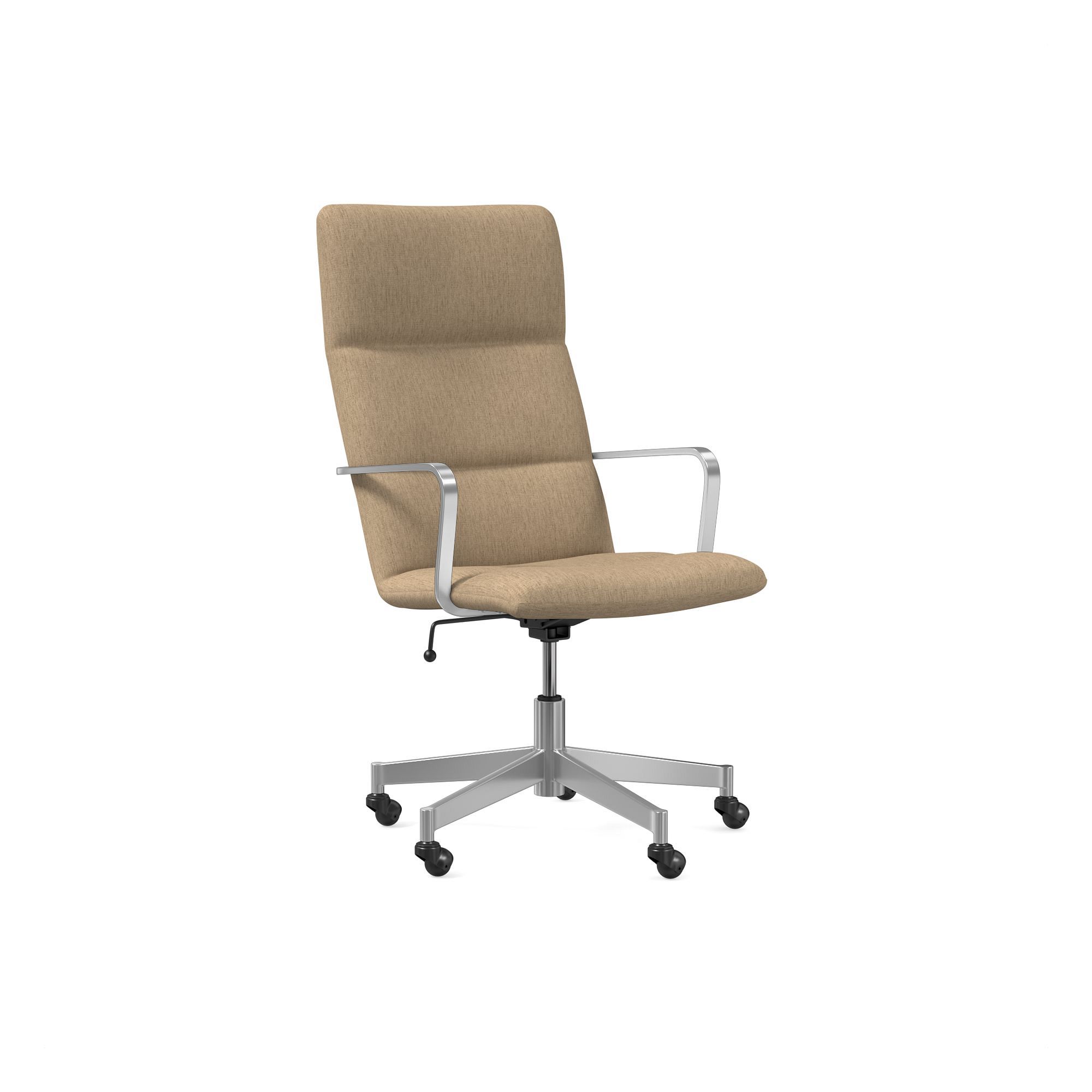 Cooper Mid-Century High-Back Swivel Office Chair | West Elm