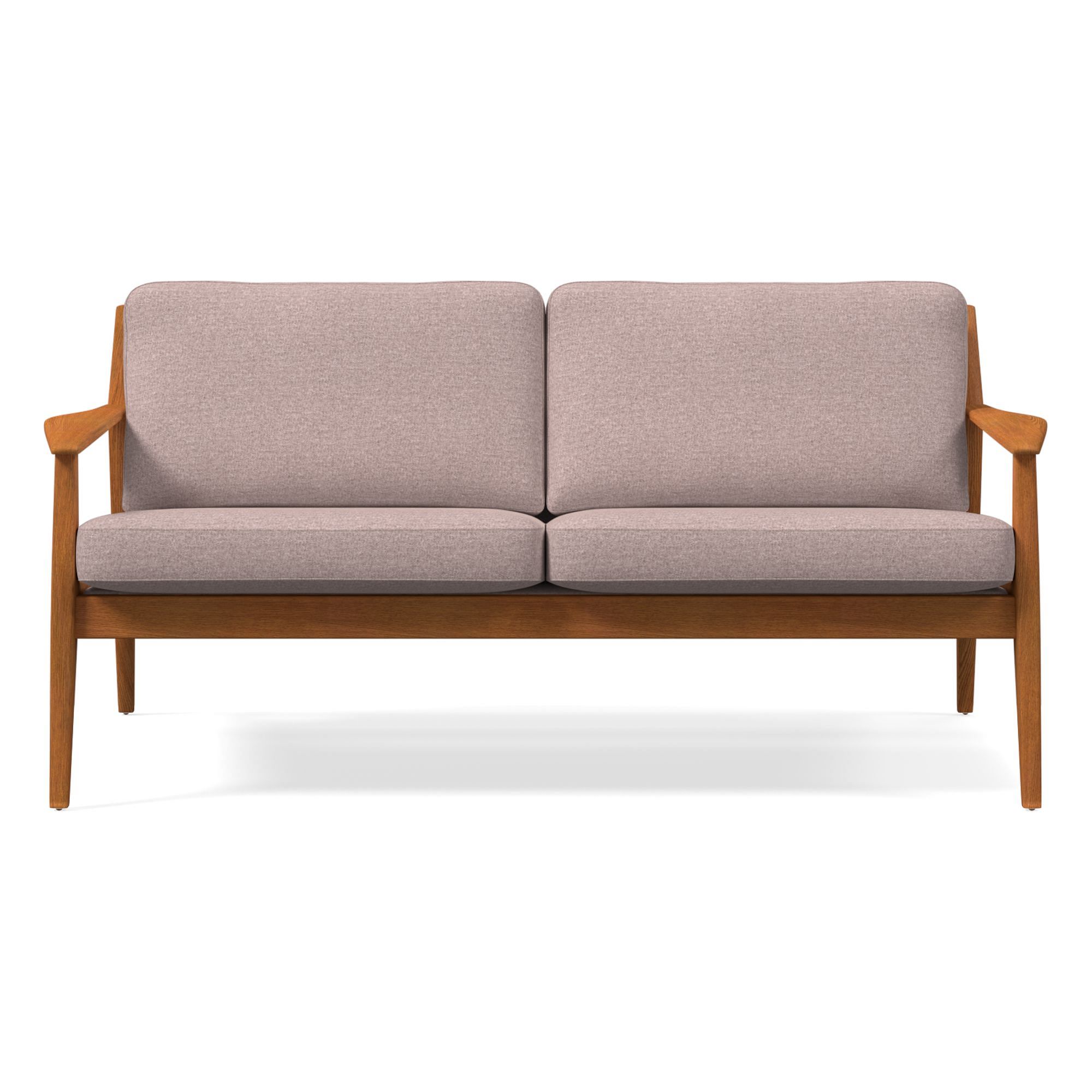 Mid-Century Show Wood Sofa (66") | West Elm