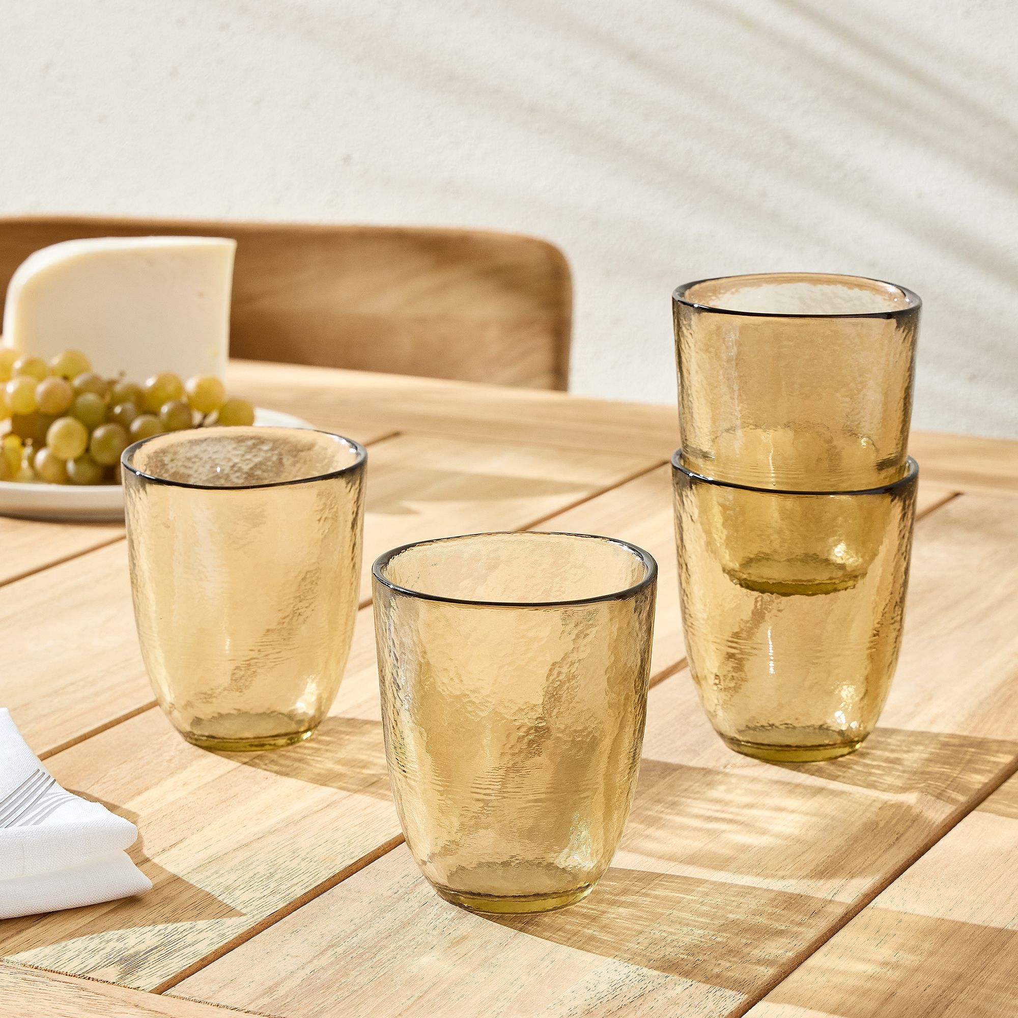 Los Cabos Glass Tumblers (Set of 4) | West Elm