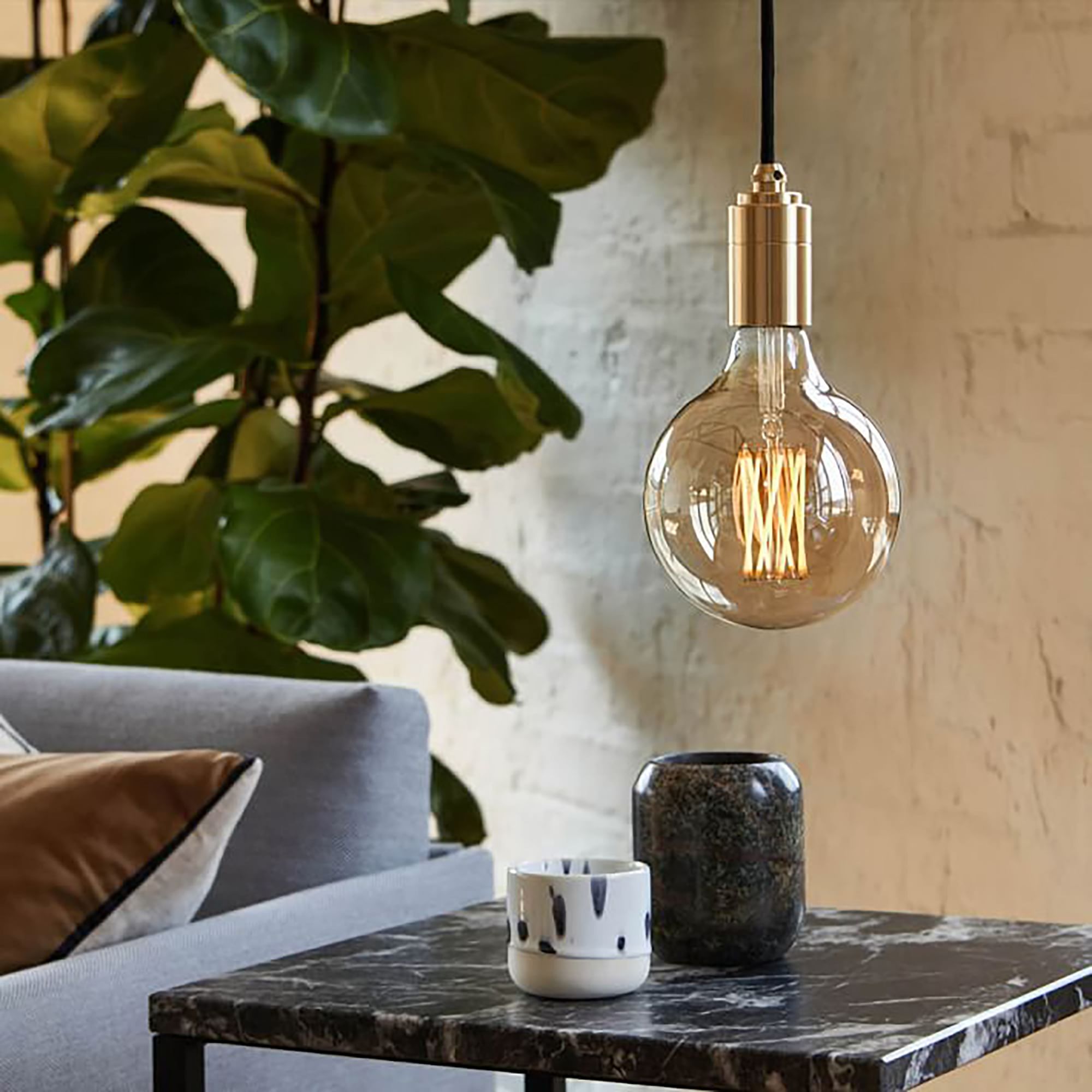 Tala Pendant w/Gaia Bulb | West Elm