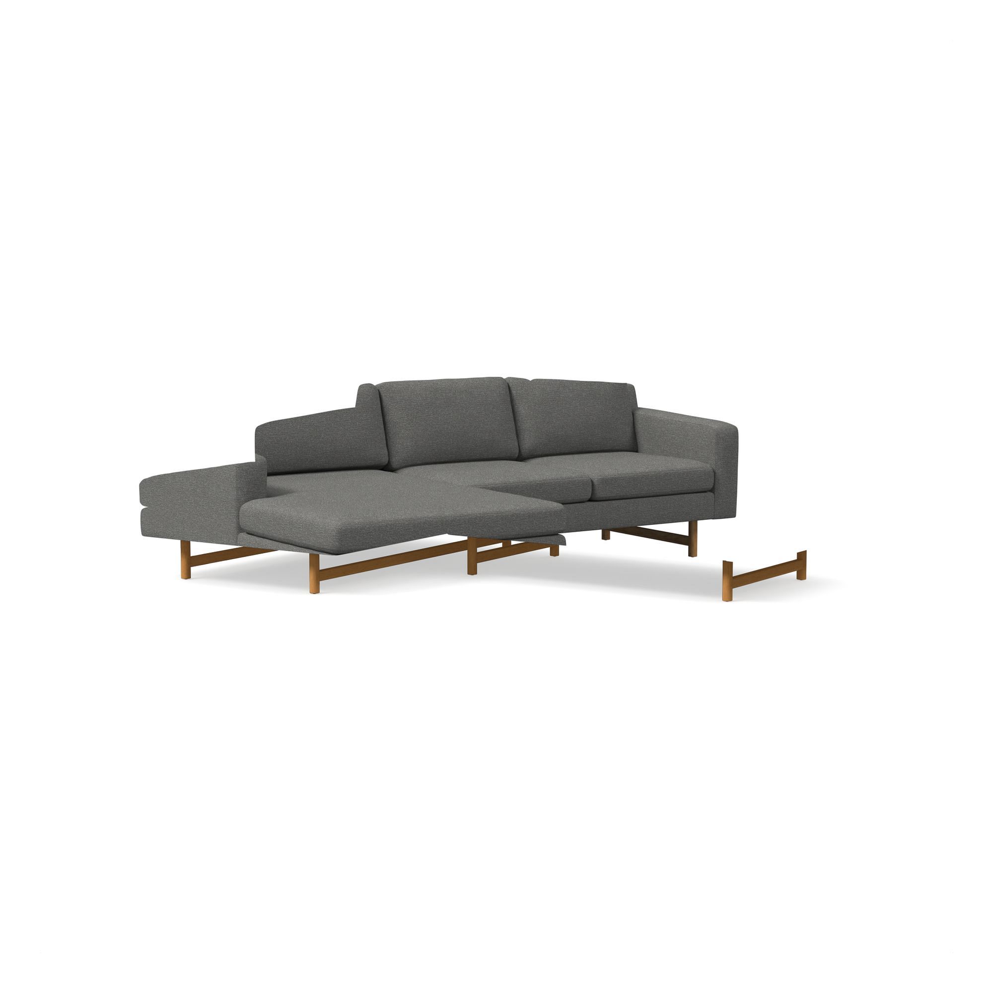 Eddy 2-Piece Chaise Sectional (92") | West Elm