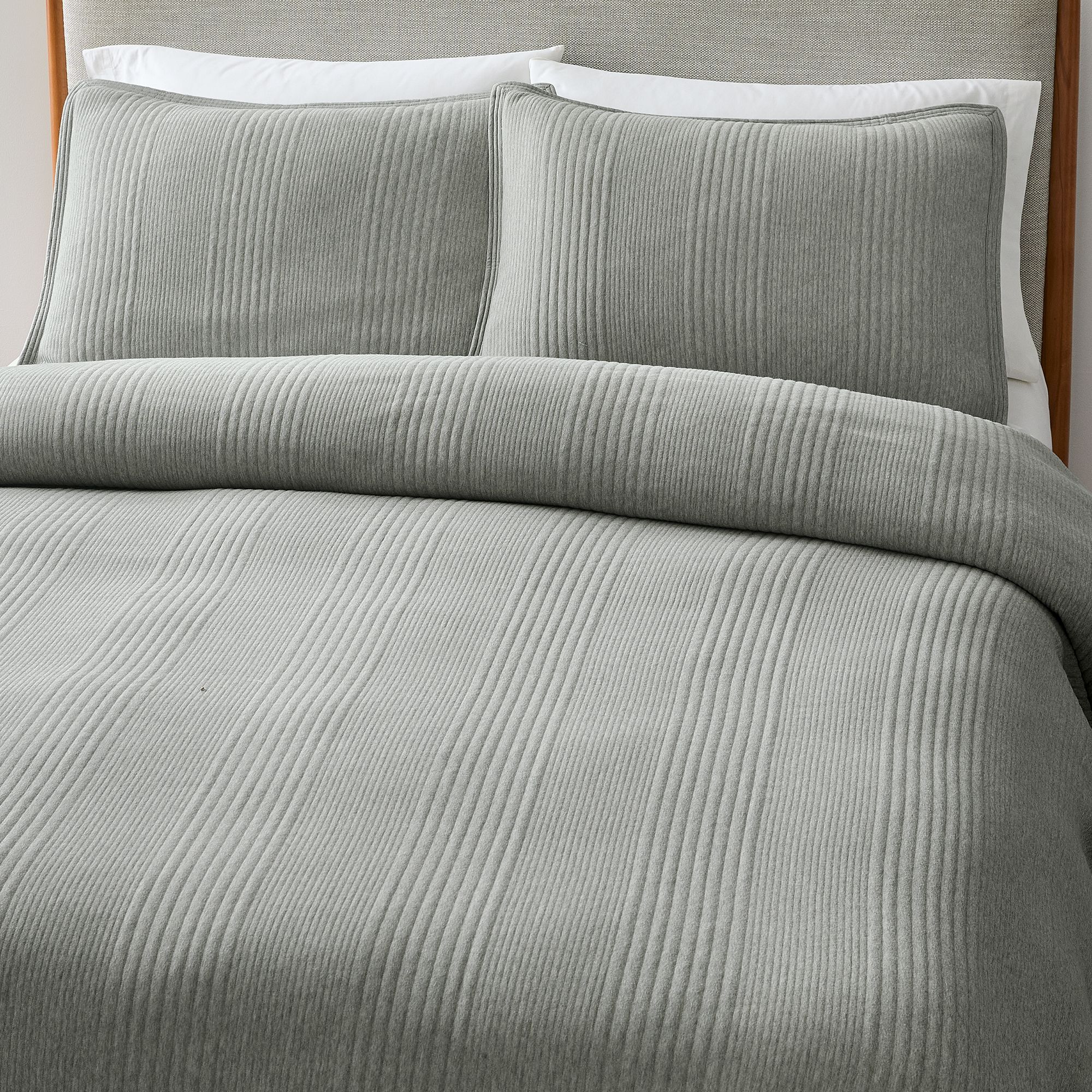 Cotton Cloud Jersey Duvet Cover & Shams | West Elm