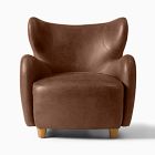 Jodie Wing Leather Chair
