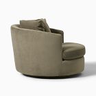 Viv Grand Swivel Chair | West Elm