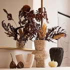 Sanibel Black Textured Ceramic Vases