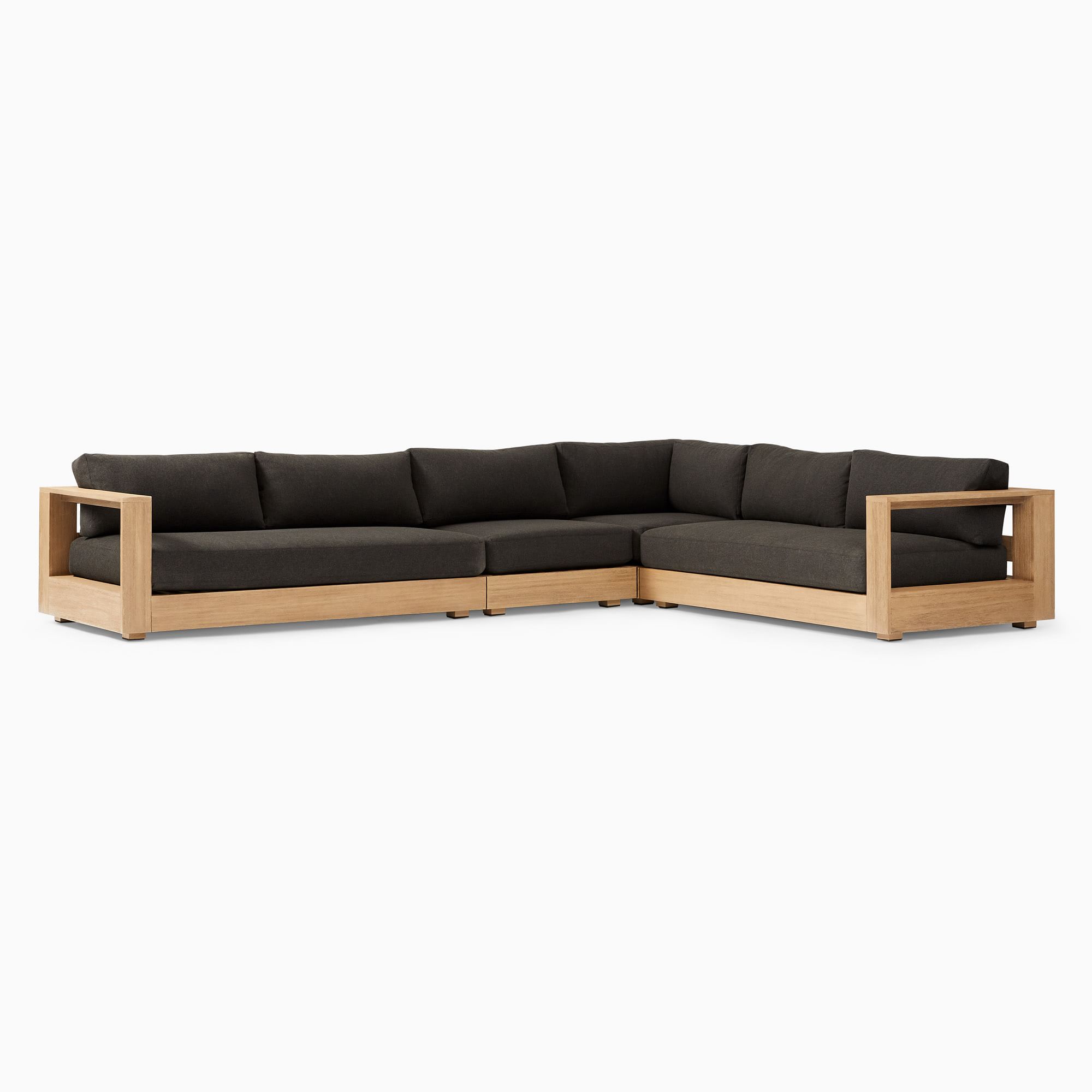 Telluride Outdoor -Piece L-Shaped Sectional (115") | West Elm