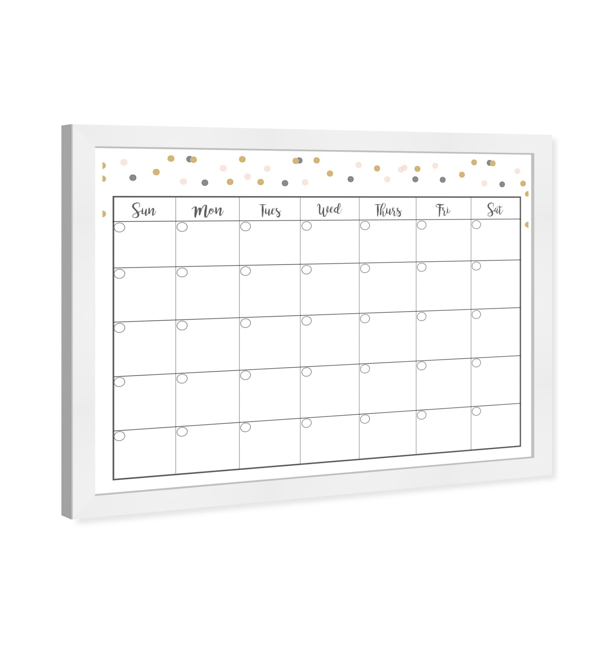 Confetti Calendar Dry Erase Board | West Elm